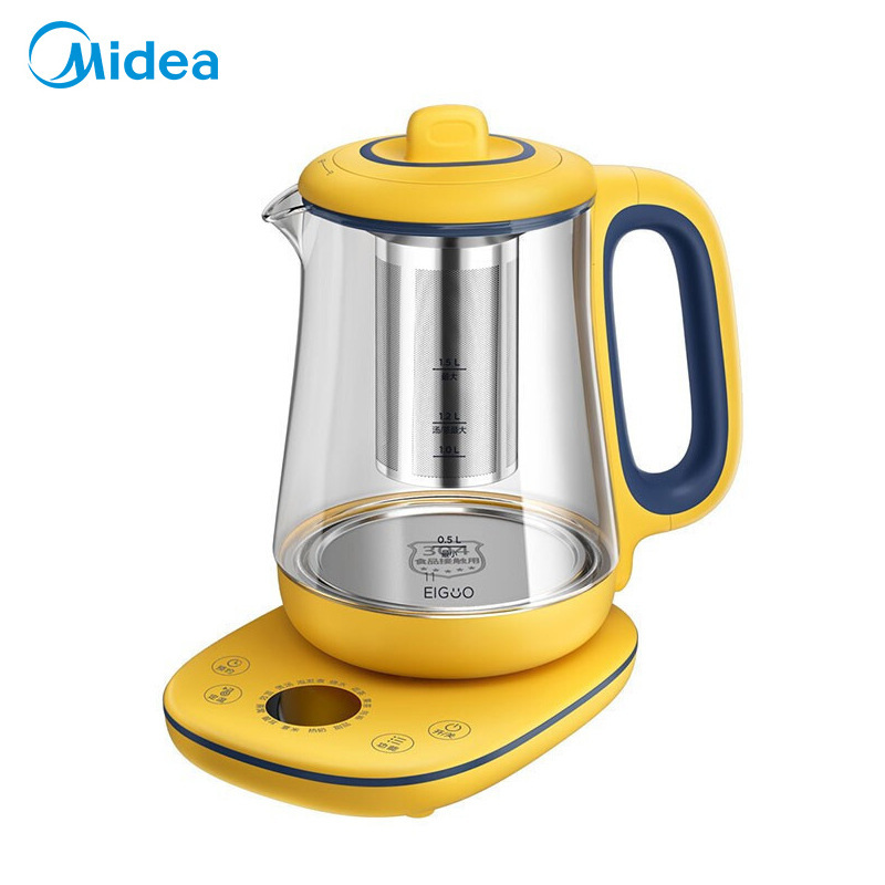 郑州美的 Midea YS15C207养生壶电水壶多功能花茶壶电水壶一机多用煮茶器烧水壶开水壶蒸蛋隔水 