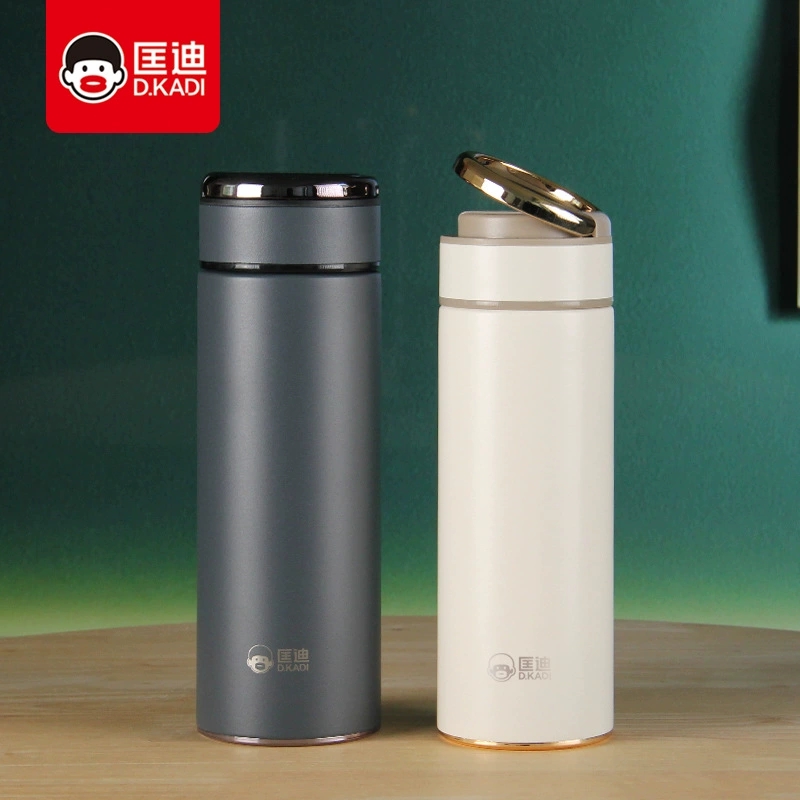 匡迪5207号高真空不锈钢保温杯内外304商务便携简约杯礼品杯批发